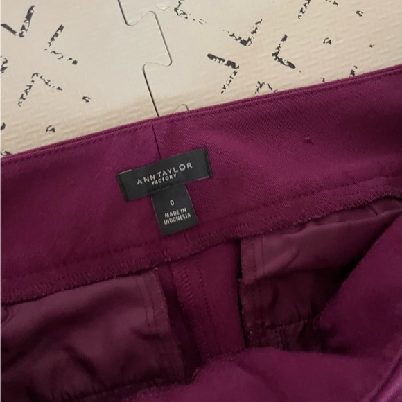 Ann Taylor factory straight dress pants size 0 - Picture 5 of 7